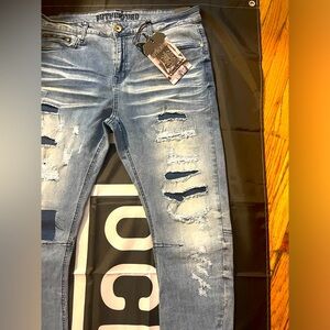 Distressed Rutherford Jeans